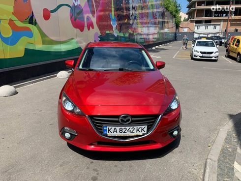 Mazda 3 2015 красный - фото 3