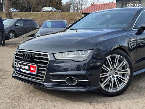 Audi A7 2015 синий - фото 2