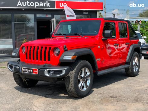 Jeep Wrangler 2019 красный - фото 20