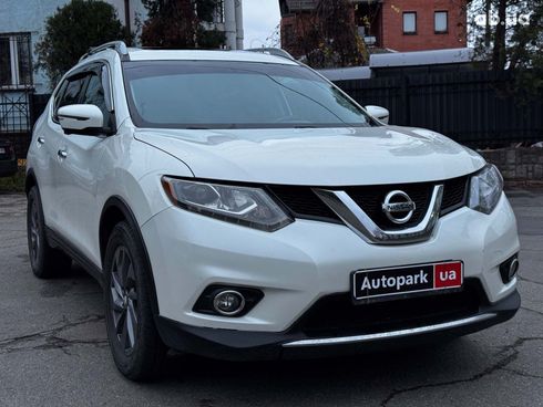 Nissan Rogue 2016 белый - фото 4