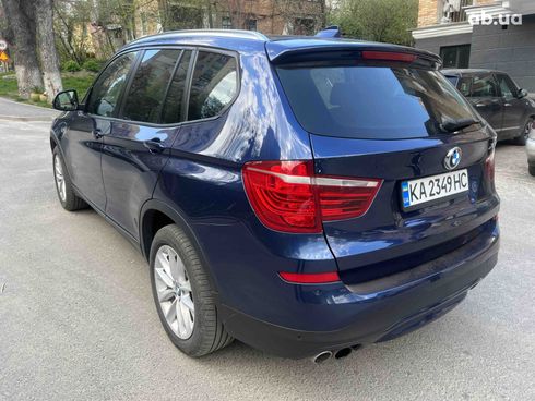 BMW X3 2017 синий - фото 13
