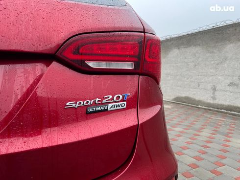 Hyundai Santa Fe 2017 красный - фото 12