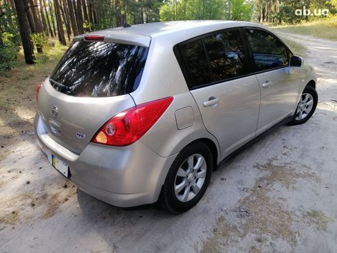 Nissan Tiida 2007 серый - фото 4