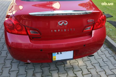 Infiniti G-Series 2007 красный - фото 2