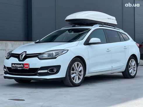 Renault Megane 2014 белый - фото 11