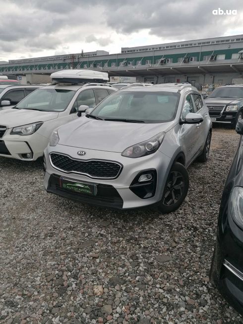 Kia Sportage 2020 серебристый - фото 12