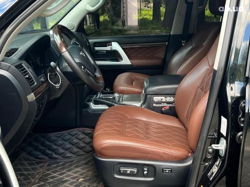 Toyota land cruiser 200 2017 черный - фото 21