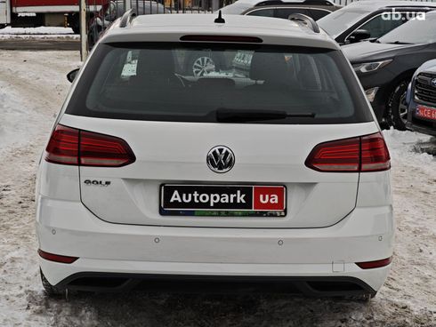 Volkswagen Golf 2019 белый - фото 21