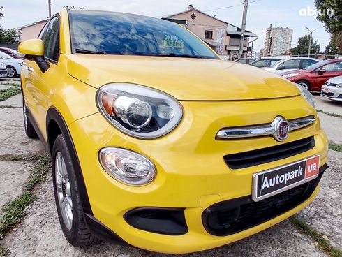 Fiat 500X 2015 желтый - фото 13