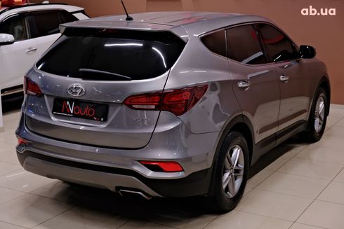 Hyundai Santa Fe 2018 серый - фото 5