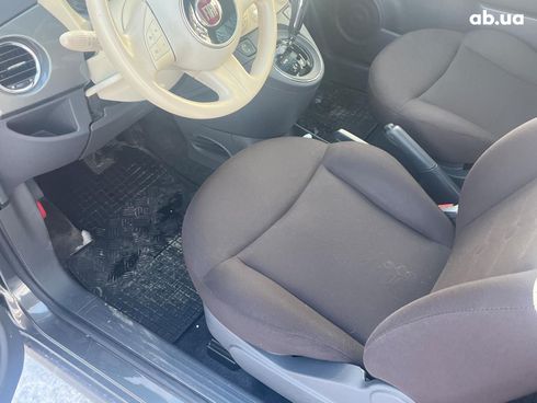 Fiat 500 2012 серый - фото 26