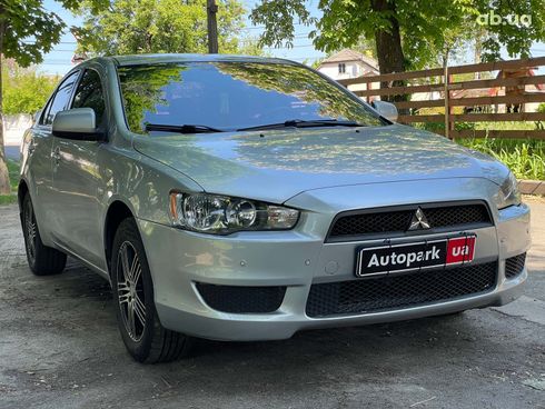 Mitsubishi lancer x 2008 серый - фото 4