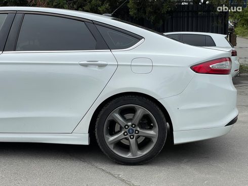 Ford Fusion 2016 белый - фото 14