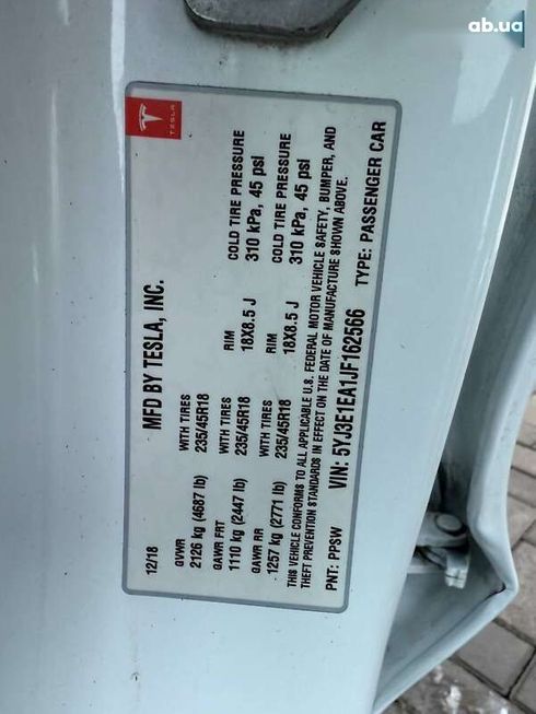 Tesla Model 3 2018 - фото 15