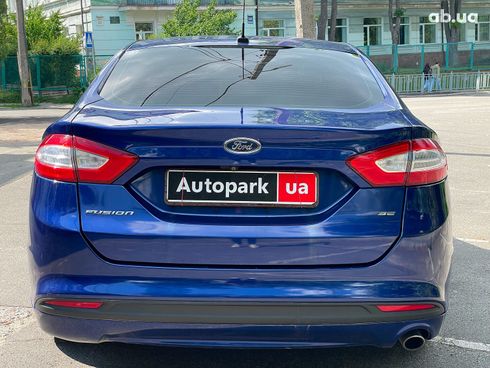Ford Fusion 2015 синий - фото 8
