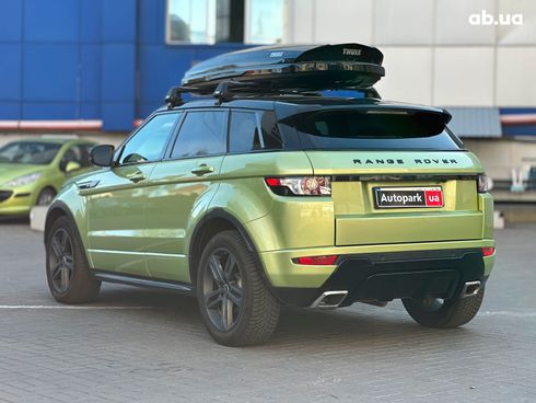 Land Rover Range Rover Evoque 2012 зеленый - фото 7