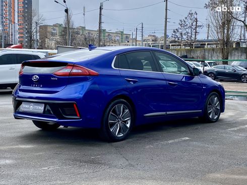 Hyundai IONIQ Hybrid 2019 синий - фото 4