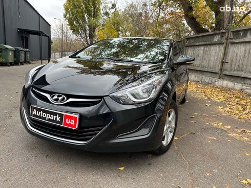 Hyundai Elantra 2014 черный - фото 9