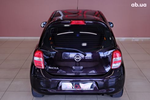 Nissan Micra 2013 фиолетовый - фото 6