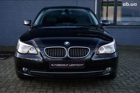 BMW 5 серия 2007 черный - фото 2