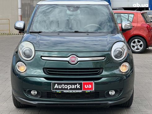 Fiat 500L 2013 зеленый - фото 2