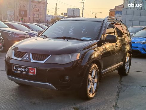 Mitsubishi Outlander 2008 черный - фото 3