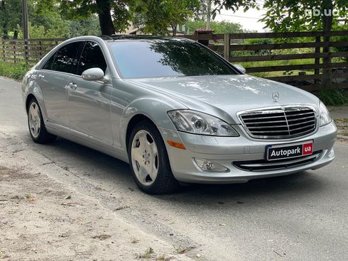 Mercedes-Benz S-Класс 2008 серый - фото 3