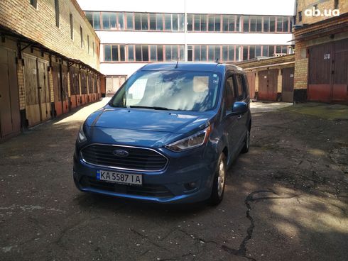 Ford Transit Connect 2018 синий - фото 2