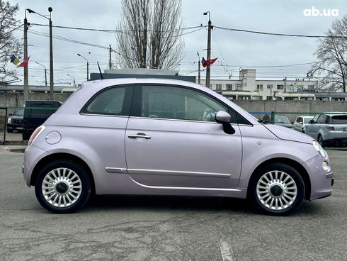 Fiat 500 2013 фиолетовый - фото 4