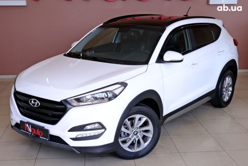 Hyundai Tucson 2017 белый - фото 2