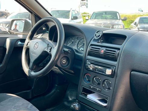 Opel Astra 2001 серый - фото 16