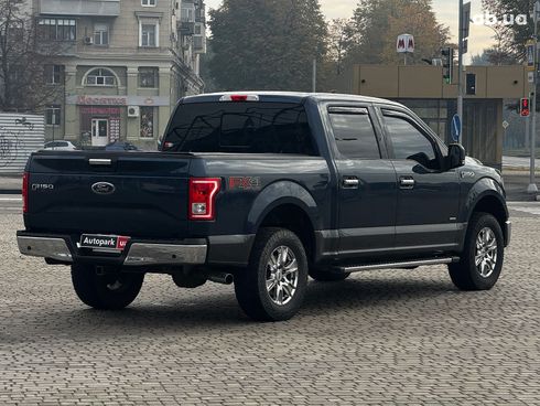 Ford f-150 2016 синий - фото 7