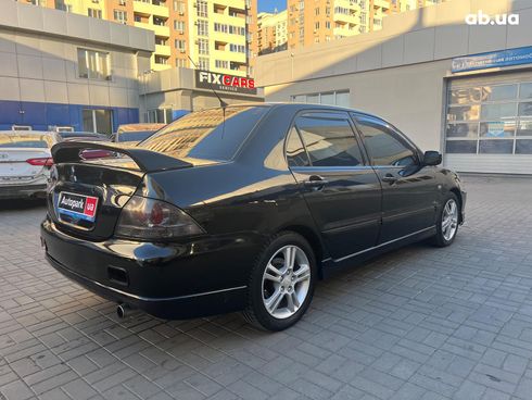 Mitsubishi Lancer 2007 черный - фото 8