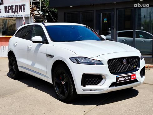 Jaguar F-Pace 2018 белый - фото 3