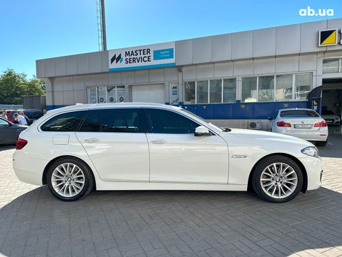 BMW 5 серия 2014 белый - фото 7