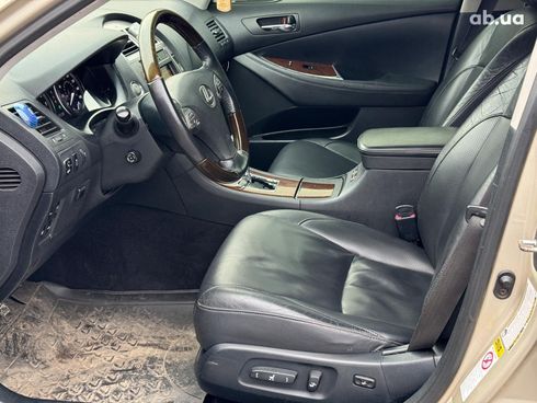 Lexus ES 2009 бежевый - фото 13