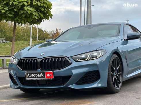 BMW M8 2021 синий - фото 2