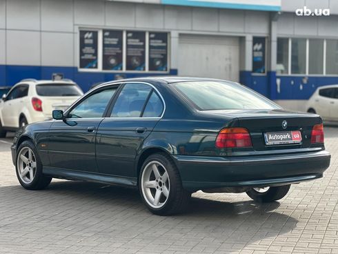 BMW 5 серия 1997 зеленый - фото 7