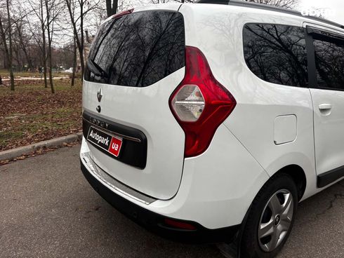 Renault Lodgy 2017 белый - фото 11