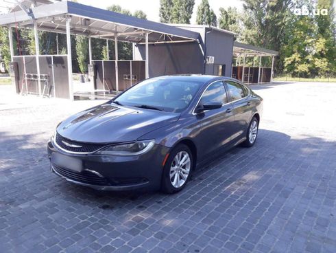 Chrysler 200 2014 серый - фото 3