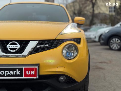 Nissan Juke 2017 желтый - фото 7