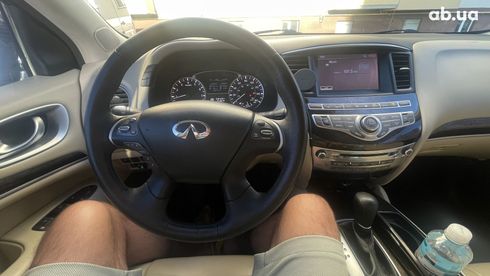 Infiniti QX60 2015 белый - фото 4