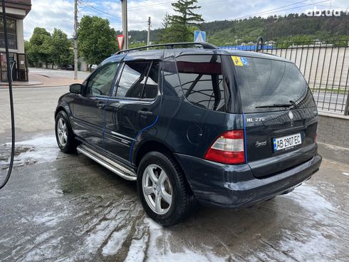 Mercedes-Benz M-Класс 2003 синий - фото 16