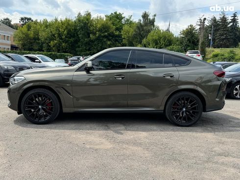 BMW X6 2022 зеленый - фото 18