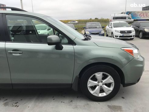 Subaru Forester 2014 зеленый - фото 4