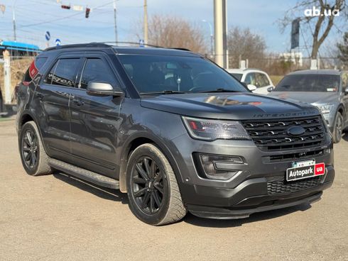 Ford Explorer 2016 серый - фото 4