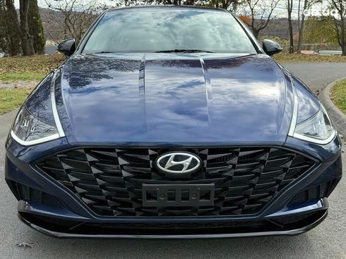 Hyundai Sonata 2021 синий - фото 2