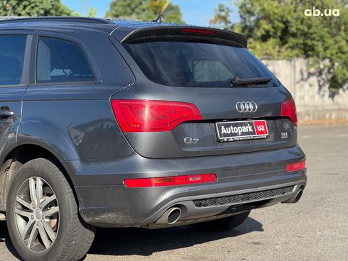 Audi Q7 2010 серый - фото 7