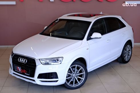 Audi Q3 2018 белый - фото 2