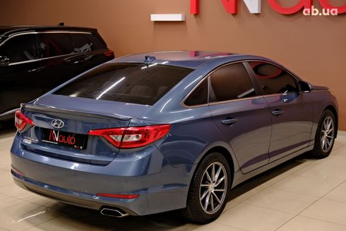 Hyundai Sonata 2017 синий - фото 5